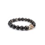 Silver Obsidian Black Gold Super String