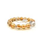 Yellow Pagoda Crystal White Crystal Strings