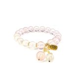 Pink Crystal Blue Moonlight Bracelet