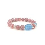 Purple Pink Aquamarine Green Crystal Strings