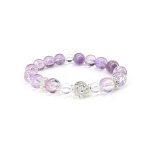 Amethyst White Crystal Strings
