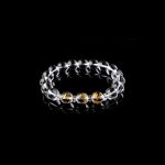 White Crystal Zodiac Bracelet - Rat Dragon Monkey